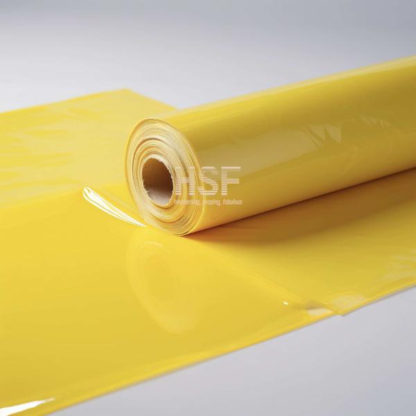 100 μM Yellow Polyethylene Volatile Corrosion Inhibitor Film For Metal Packaging
