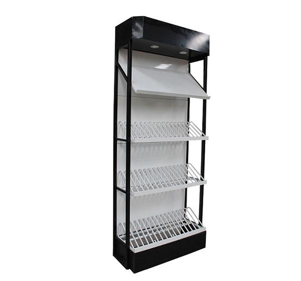 Length 960mm Height 2300mm Car Accessories Display Rack Four Tier Business