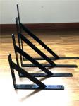 Supermarkets Corner Shelf Brackets Metal