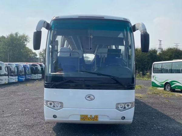 Used Church Bus 2+2 Layout 49 - 51 Seater Bus With AC Leather Seats Coach Buses