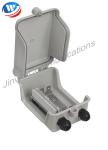 Waterproof White FTTH Mini Fiber Optic Terminal Box 30 Pair Telecommunication