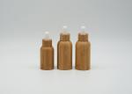 30ml Natural Bamboo Dropper Odm Essential Oil Glass Bottle
