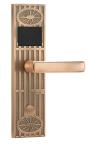 Gold Hotel Door Lock System Using Rfid Card 125KHz Or 13.56MHz