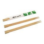 Sterilized Picnic Wooden Chopsticks Disposable , Custom Sleeve Korean Wooden