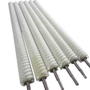 China TUV Industrial Nylon Roller Cleaning Brush Rotating Cylindrical factory