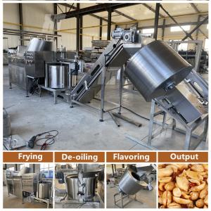 China Electric Peanut Frying Machine With Flavoring And Cooling factory