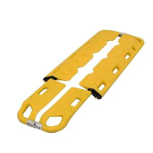 China Aluminum Alloy Scoop Stretcher for Sending Fracture Wounded Under Medical Treatment factory