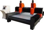 1825 Double Spindle Plane CNC Router Stone Engraving Machine
