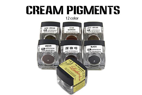 Makeup Pen 5 Ml Black Cream Microblading Pigments / Permanent Tattoo Ink For