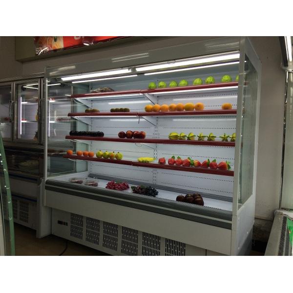 2m Multideck Open Chiller Open Multideck Display Fridge Danfoss Compressor