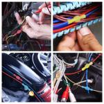 Durable Quick Wire Disconnect Terminal Kit Male Female Nylon Spade 200pcs
