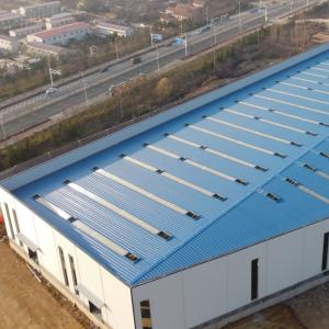 Prefab Steel Structure Warehouse with Large Span Q235B Q355B