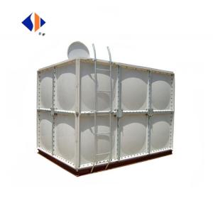 China Fiberglass Galvanized Steel Stainless Steel Water Tank With Assurance In Plywood Case factory