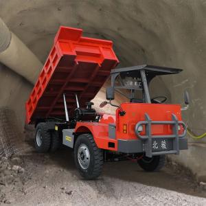 China Mini Dump Wheel Underground Mining Truck Hydraulic 10 Tons For Coal Mine factory