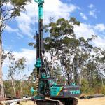 KR90M-CAT Rotary Drilling And Piling Rig Machine Hydraulic Auger Soil Highly