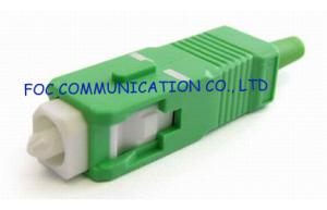 China SC / APC SM Fiber Optic Connector , Telecom SC Fibre Connector factory