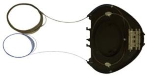 China Custom Design Fiber Optic Tray For PLC Tube Type Splitter Stable Performance factory