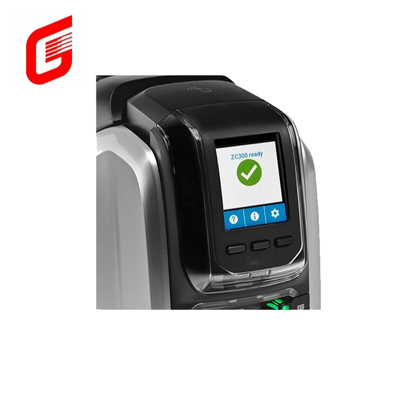 Zebra ZC300 Single/Double Sided ID Card Printer USB Direct Print for 300dpi Printing