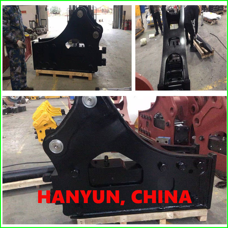 165mm Chisel Excavator Hydraulic Rock Hammer Demolition Tools