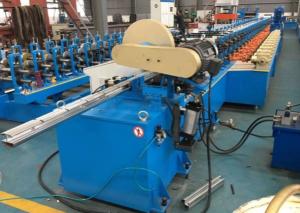 China ISO9001 Certificate Customized 1.2mm Material Thickness 22 Stations Automatic Fence Post Roll Forming Equipment factory