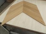 Invisible Lacquered Chervon Oak Engineered Parquet, super Matt Chervon Oak