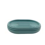 Aqua Plain Polyresin Bathroom Accessories Bathroom Countertop Accessories Set