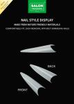 Sharp Shape Nail Tips 500 PCS Natural Acrylic Fake Nail Kit For Nail Extensions