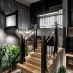 OEM Contemporary Stair Handrail Balustrade Aluminum Sleek Design