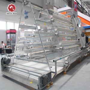 China Hot Galvanized Poultry Farm House Layer Chicken Cage Machine Animal Cage factory
