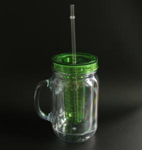 China 600ml double wall infuser mug/double wall tumbler factory