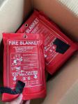 Fire Blanket for Home and Kitchen, Fiberglass Welding Fire Blanket Fire Curtain