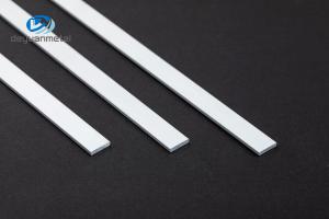 China 6063 Anodized Aluminium Flat Profile 20mm Anticorrosion Antioxidation factory