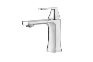 China Chrome Polished Basin Mixer Taps With Contemporary For Bathroom T9732W factory