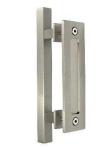 Heavy Duty Barn Door Hardware Handle 40mm Flush Sliding Double Sided