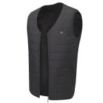 Polyester Heated Waistcoat Adjustable Women Heated Massage Vest Electric Heating