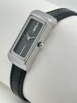 Classic Engraved Leather Strap Quartz Watch 30 Meters Water Resistance