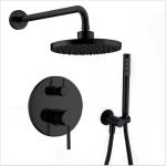 Household Rust Proof Rain Shower Faucet , Round Head Wall Mount Shower Faucet