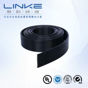 China Medical Biocompatible Flat Ribbon Cable with Shielded Tinned Copper PVC Jacket factory