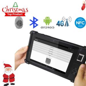 China Cost-effective 6 inch NFC 4G Android Price Fingerprint Tablet FP08|HFSecurity factory