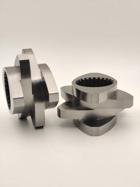 Twin Screw Extruder Granulator Accessories Meshing Block Kneading Block From