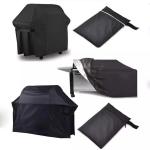 Heavy Duty Waterproof Outdoor Rain BBQ Grill Cover in 600D Polyester Fabric for