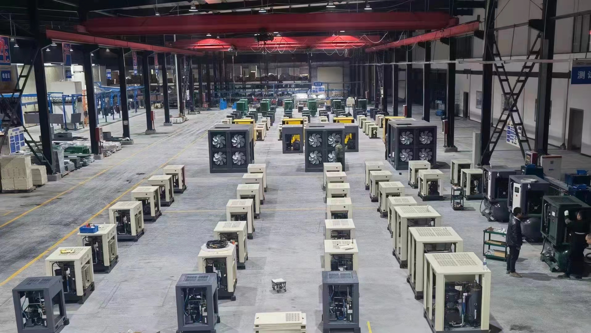Energy Saving Oil Free Screw Air Compressor High Pressure High Quality 75Kw