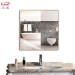Home Wineshop Large Variety Gold Hairdresser Black Aluminium Mirror with Frame