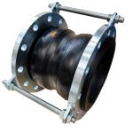 Round Double Arch Expansion Joint Epdm Rubber Joint Booster Ring For High