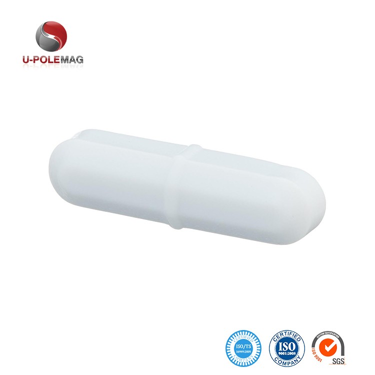 Max Working Temperature 80 Centigrade PTFE Magnetic Stirring Rod for Laboratory Mixing