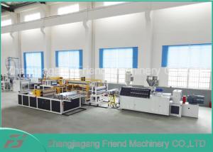 China 880mm PMMA PVC Profile Extrusion Machine For Standard Glazed Tiles factory