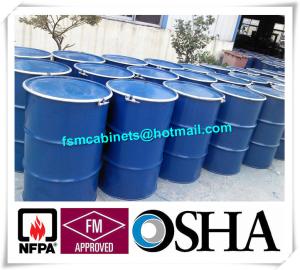 China 200L Color Steel Flammable Fire Resistant File Cabinet Color Steel Drum For Liquid factory