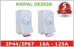 China IP67 Industrial Mechanical Interlocked Switch Sockets CEE Power Outlet factory