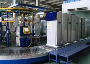 China Freezer Motor Pump Automated Conveyor Systems Assembly Production Line factory