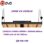 2x4 SAMSUNG Board LM301H Horticulture T5 Led Grow Light Fixtures 2.6 umol/W